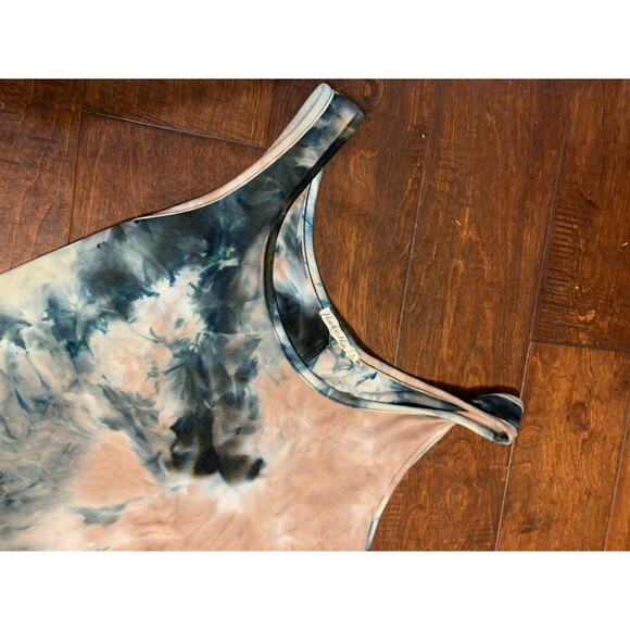 Heart Hips Maxi Tie Dye Dress - Sz Large - Picture 1 of 6